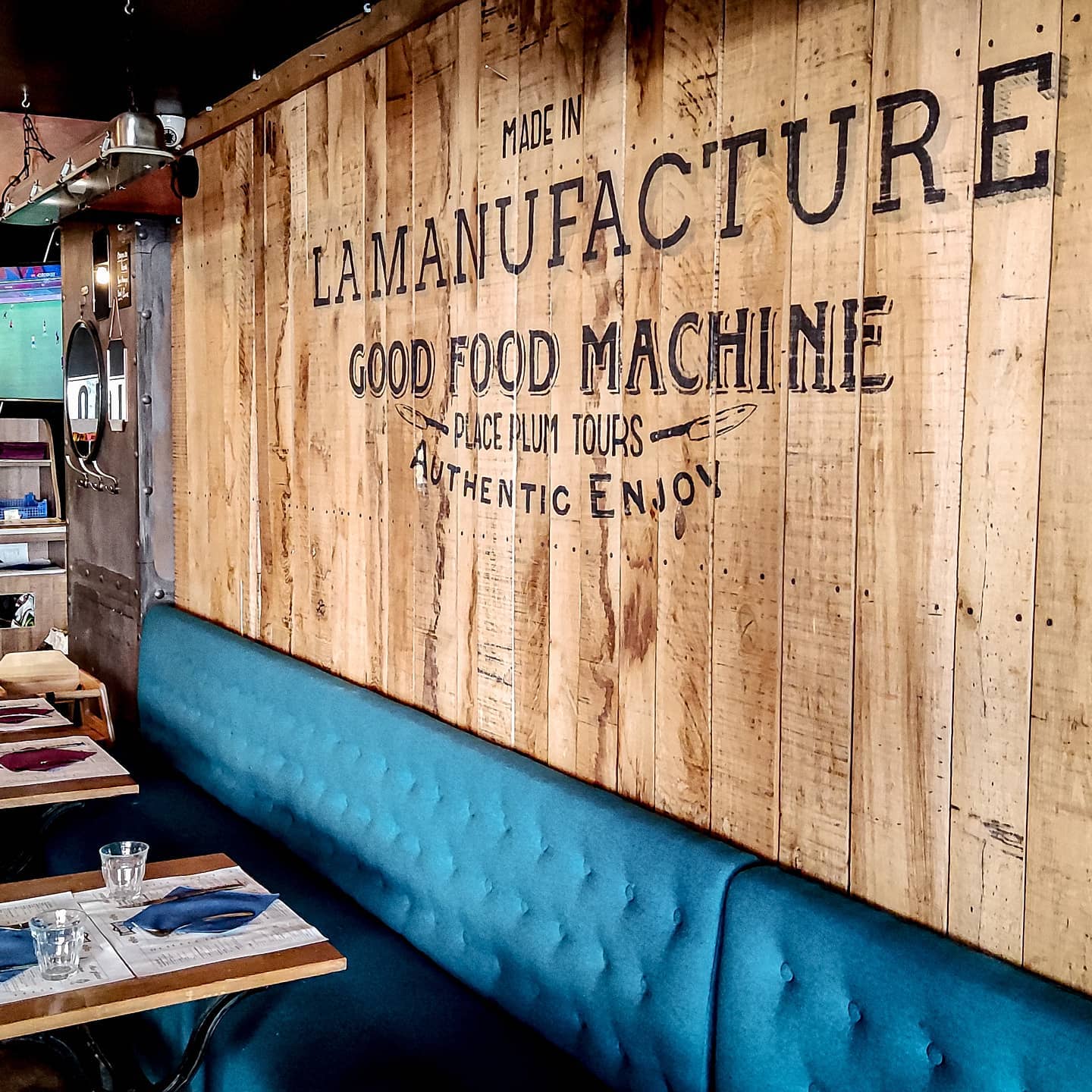 La Manufacture Restaurant, place Plumereau à Tours